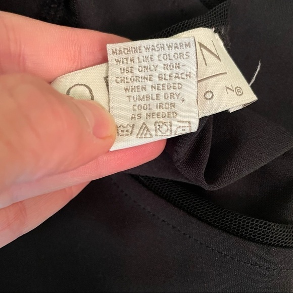 Norton McNaughton Black Sleeveless Midi Dress Size M - Picture 10 of 11